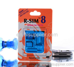 For iPhone5 4s unlock turbo sim card rsim8