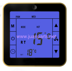 Room thermostat of DRT9H with touch screen