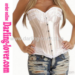 White Sexy Lace New Style Corset