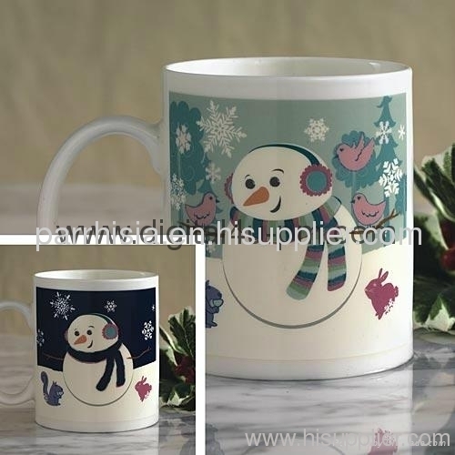 Christmas color changing mugs