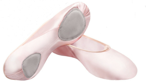 ballet shoes/split shoes/satin upper