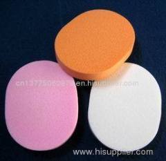 colorful face cleaning foam sponge