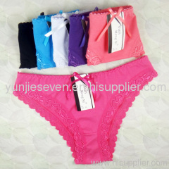 Cotton Panties Boyshort Lingerie Woman Underwear Thong Factory Direct Sexy Underpants Briefs