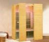 2 Person Infrared Sauna Room for Reduce stress, Hemlock Wood