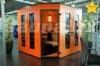 Solid / Cedar Wood German Saunas Cabin with Color Therapy LED strip