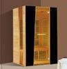 2 Person Far Infrared Sauna Cabin with Solid Wood to Reduce Weight