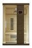 Ceramic Far Infrared Sauna Cabin, 2 Person Home Sauna Kit 220v