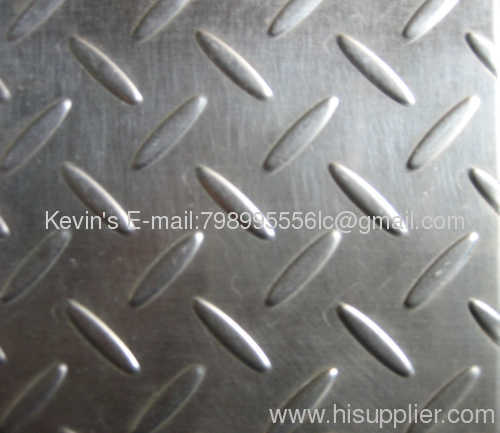 Stainless steel checkered plate