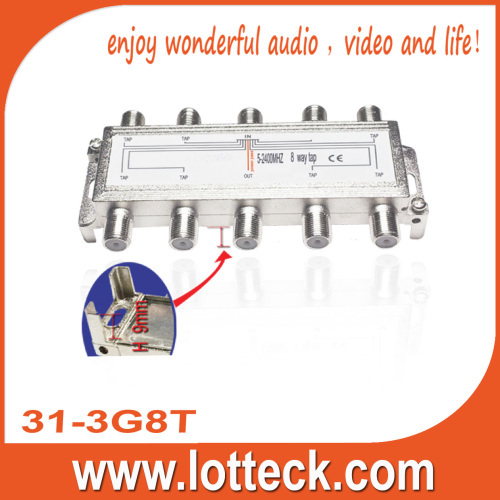 LOTTECK 5-2400MHZ sat 8 way tap