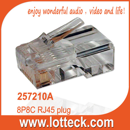 257210A 8P8C RJ45 plug