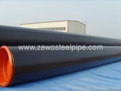 ASTM API 5L Seamless Carbon Steel Pipe with black paint