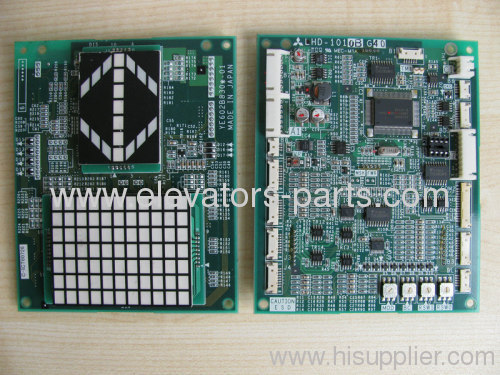 Mitsubishi Elevator Spare Parts LHD-1010BG40 PCB Display Panel Board