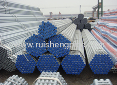 API 5L galvanized ERW steel tubes ,Chinese manufacturer.