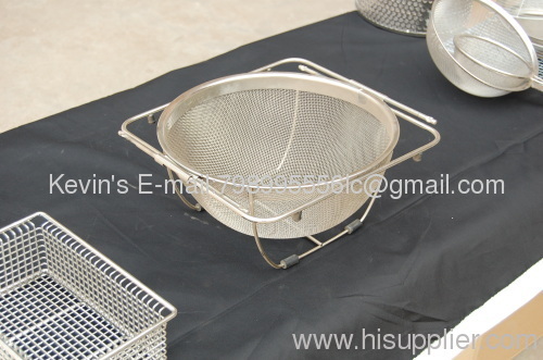 Expanding Colander with Base Frame strainer