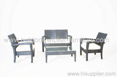 Outdoor wicker furniture seater chairs