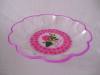 colorful cheap Plastic Fruit Plate & Trays