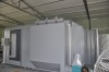 Electrostatic powder coating spray booths