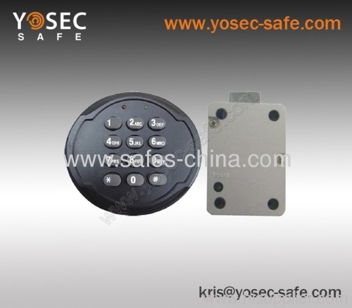 Digital Electronic safe lock with motorized locking system for safe vaults