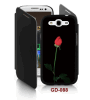 Flower pictgure Samsung Galaxy Grand DUOS(i9082) 3d case with cover,movie effect,3d case,pc case rubber coated