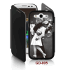 Kiss picture Samsung Galaxy Grand DUOS(i9082) 3d case with cover,3d case,pc case rubber coated, with leather cover.