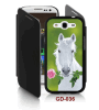 Horse picture Samsung Galaxy Grand DUOS(i9082) 3d case with cover,pc case,rubber coated,with leater cover