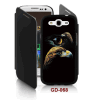 Eagle picture Samsung Galaxy Grand DUOS(i9082) 3d case with cover,pc case rubber coated,with leather cover