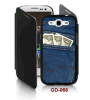 Jeans picture Samsung Galaxy Grand DUOS(i9082) 3d case with cover,pc case rubber coated,with leather cover