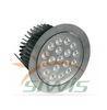 Outdoor recessed led downlight 18 W , 12V 1800 lumen 90 degree