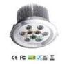 External driver LED Ceiling Downlights , 9W cri 84 6000k 9PCS High Power LEDS