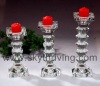 glass cylinder candle holders, crystal candlestick