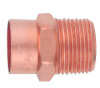 C X M copper pipe fitting adapter male