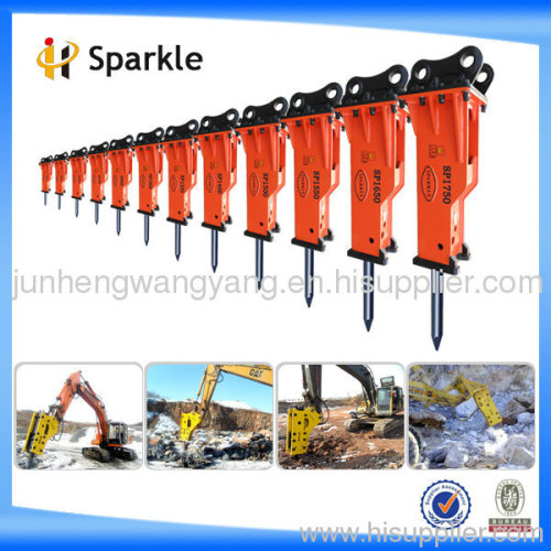 Sparkle hydraulic rock breakers