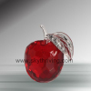 red crystal apple, crystal apple gift
