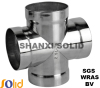 stainless steel cross stainless steel pipe fittings