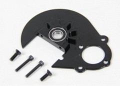 Orange CNC aluminum spur gear plate kit