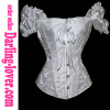 White Sexy Bridal New Corset