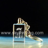 3D laser crystal keychain