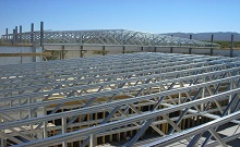 Megatro steel roof truss