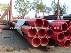API J55/N80 ERW Oil casting pipes with OD 177.8mm,WT 9.12mm.