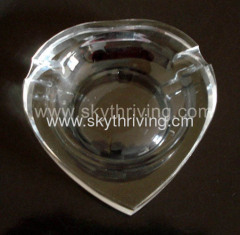 heart crystal ashtray, business gifts