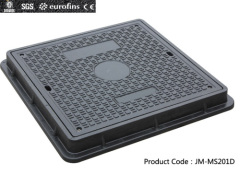 D400 Square composite manhole cover 600x600mm