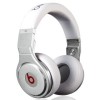 Monster Beats by Dr.Dre Pro Tuned Over-ear White Headphones