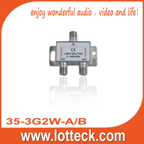 LOTTECK 35-3G2W-A/B 2 WAY SPLITTER