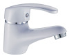 Spray paint basin faucet