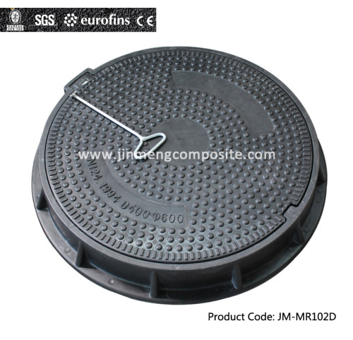 EN 124 D400 Ductile Composite Manhole Cover with S.S Screw