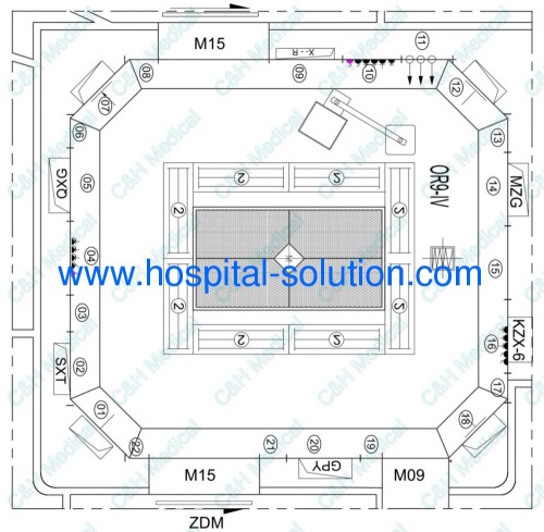 Total Solution for Modular Operating Room for Hospital Medical Clean Rooms Projects