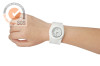 Pop White Silicone Watch Bands in fashion