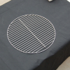 galvanized, stainless steel crimped barbecue wire mesh round type