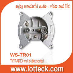 2TYPE TV/RADIO WALL OUTLET SOCKET