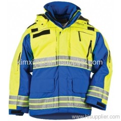 High visibility safety jacket ANSI